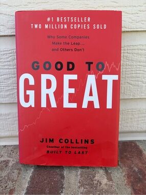 Good to Great by Jim Collins - Red Hardcover